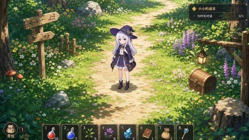魔女秘药 剧情探索 演示图 4
